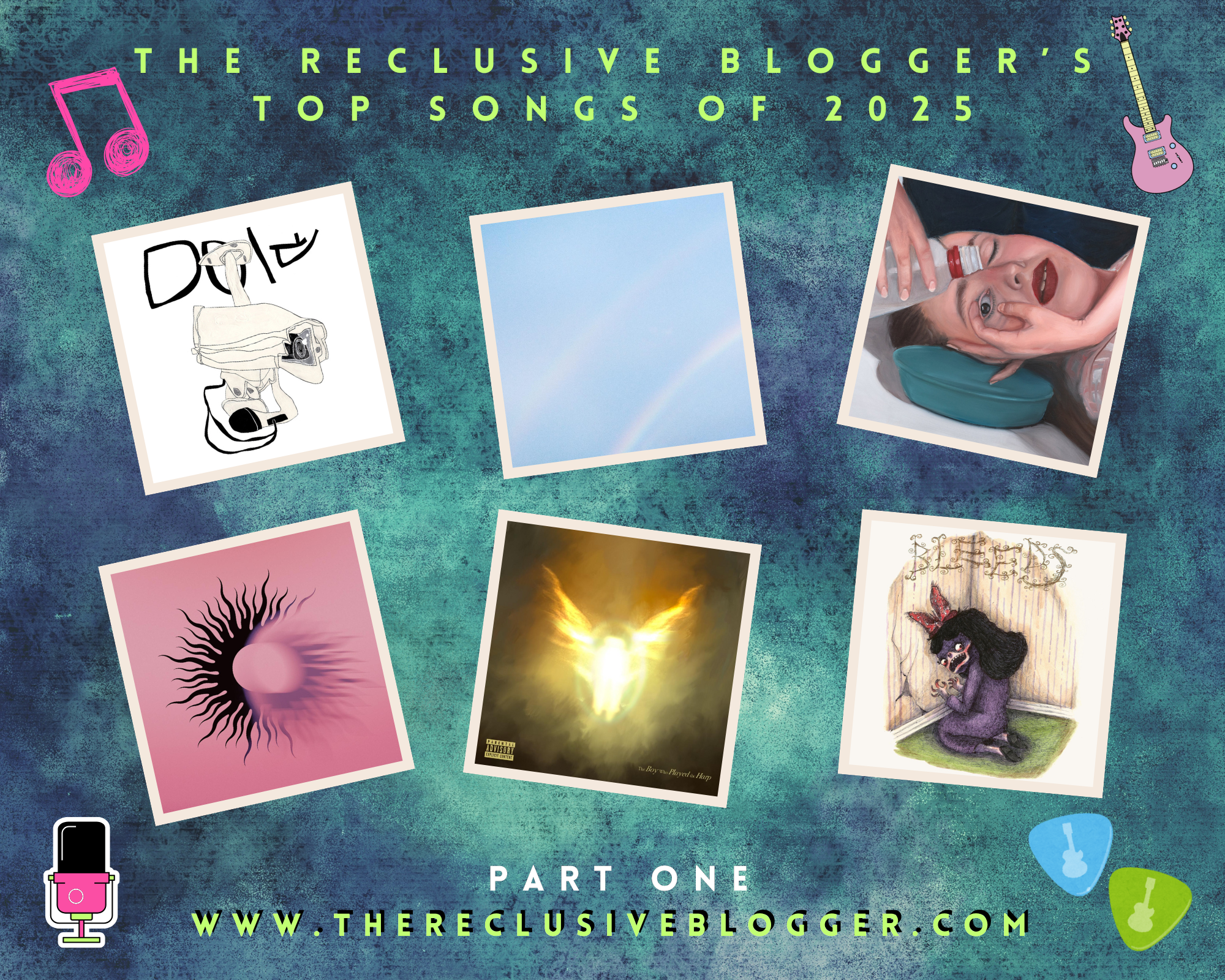 The Reclusive Blogger’s Top Sixty Songs Of 2025 | Part One